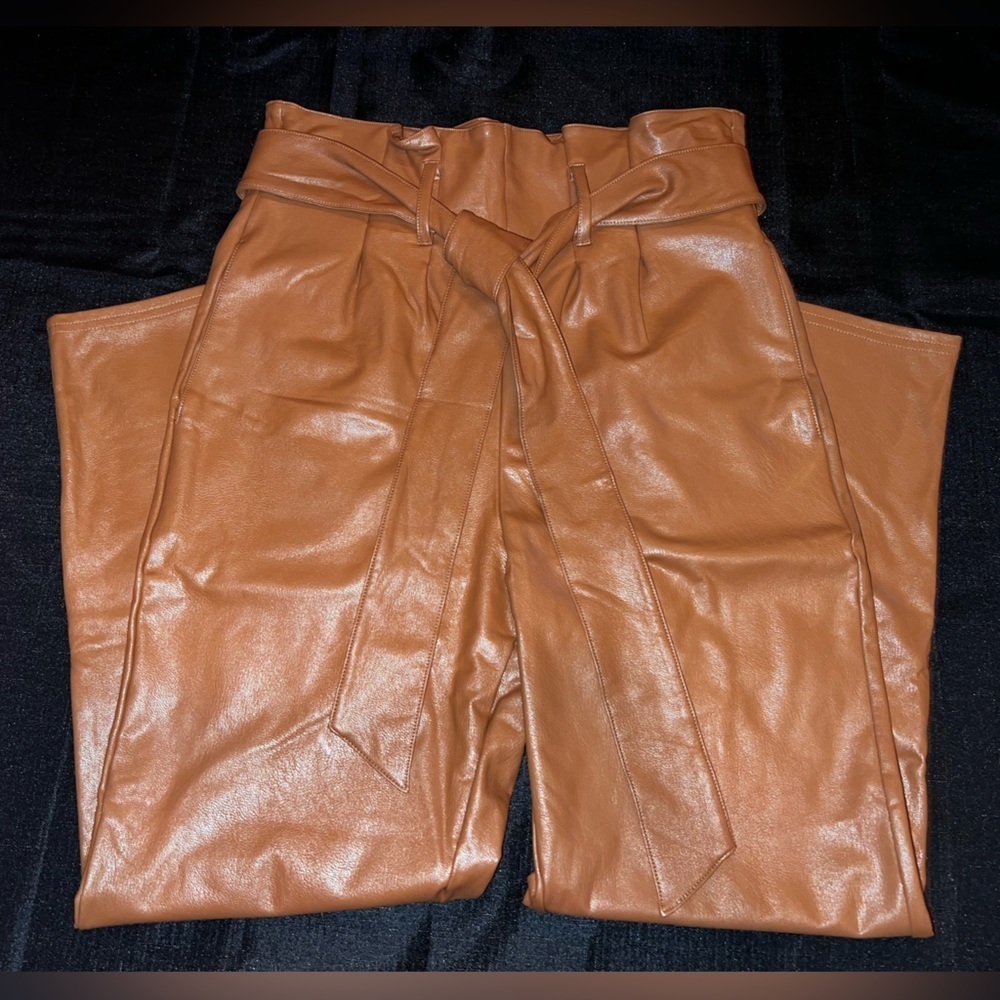 Commando Faux Leather Paperbag Pant Commando